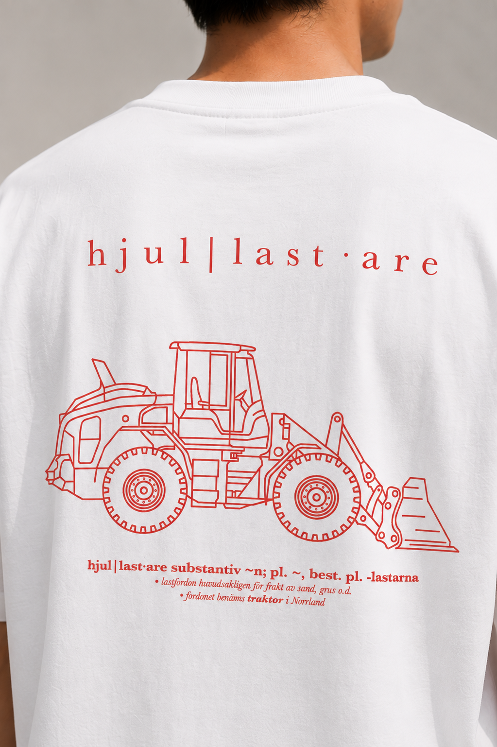 Hjullastare - Oversized T-shirt